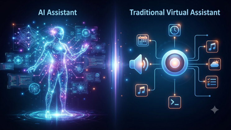AI Assistants vs Traditional Virtual Assistants