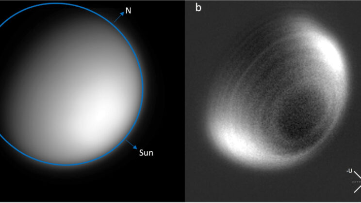 Barely visible rings suddenly emerged across Venus only after its ordinary sunlight was viewed through an extraordinarily sensitive polarimeter, hinting that enormous atmospheric waves may have been hiding above the planet’s clouds all along