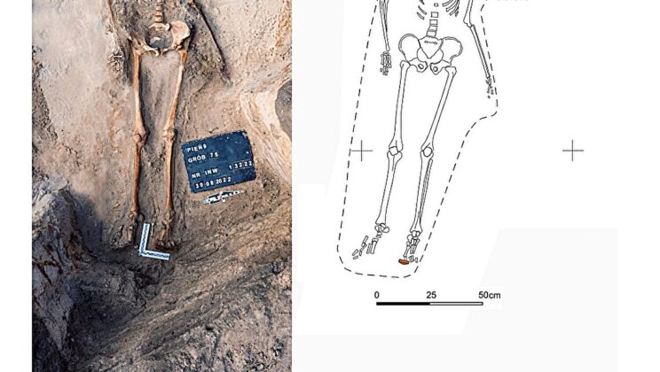 Her grave was reopened while her body was still intact, apparently to prevent her return from the dead