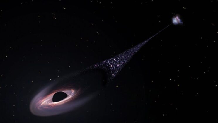 RBH-1 is racing through space at 1,000 km/s after a possible black hole merger