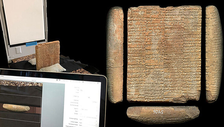 3,000-year-old clay tablet from Syria preserves an all-night royal anti-witchcraft ritual involving burning wax and clay figures