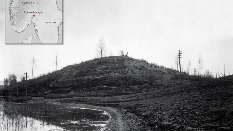 Built around AD 551 from roughly 25,000 pine logs, Raknehaugen may have been a ritual monument to an ancient landslide rather than the elite tomb archaeologists expected to find